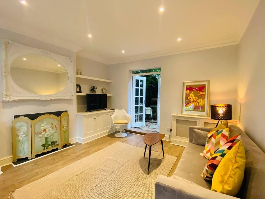 Beautiful 2 Bed/ 2 Bath Notting Hill Garden Flat Apartment London Bagian luar foto
